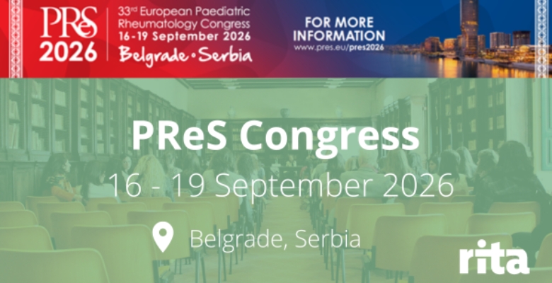 ERN-RITA em destaque no Congresso Europeu de Reumatologia Pediátrica em Belgrado